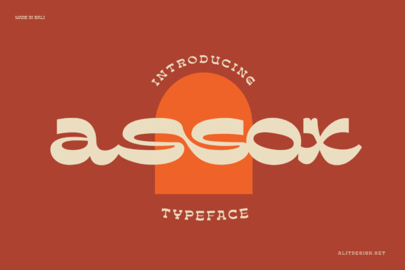 Assox: A Display Font That Makes Your Campaigns Instantly Recognizable