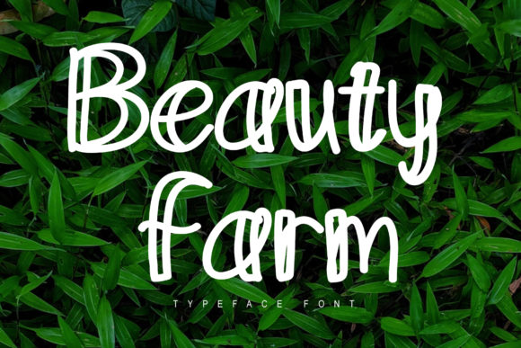 Beauty Farm: A Display Font That Feels Like a Thoughtful Pause