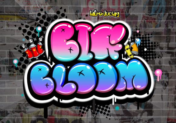 Big Bloom Font: Playful, Professional Branding for Small Businesses