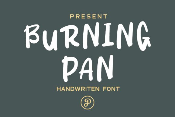 Burning Pan: A Display Font That Cuts Through the Feed