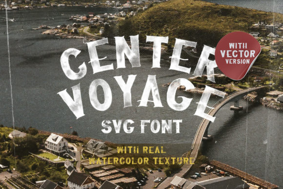 Center Voyage: A Display Font That Elevates Handmade Design