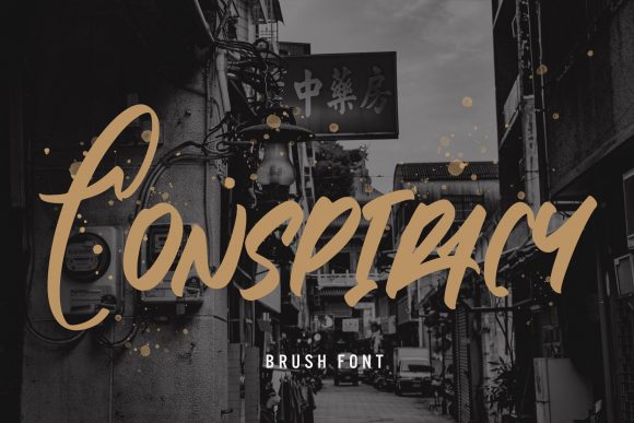 Conspiracy: A Bold Display Font for Editorial Impact