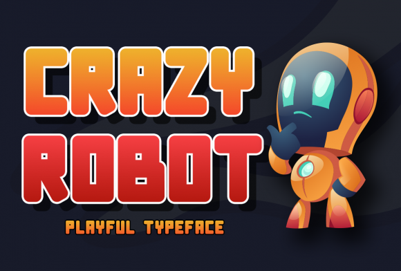 Crazy Robot: A Display Font That Makes Your Brand Instantly Memorable