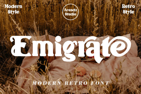 Emigrate: A Display Font That Anchors Your Editorial Voice