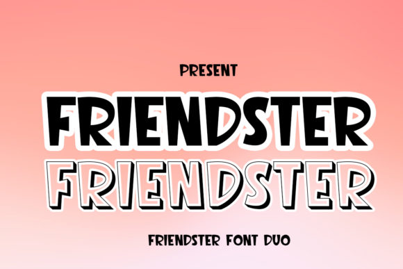 Friendster: A Display Font That Feels Like a Warm Hello