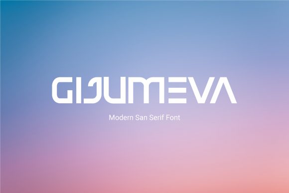 Gijumeva: A Modern Display Font That Elevates Digital Branding