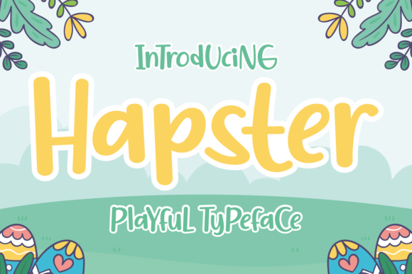 Hapster: A Display Font That Feels Like Sunlight on Paper