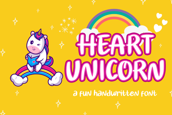 Heart Unicorn: A Playful Display Font That Delivers Personality at a Glance