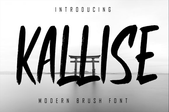 Kallise: A Rough-Textured Display Typeface That Anchors Digital Branding