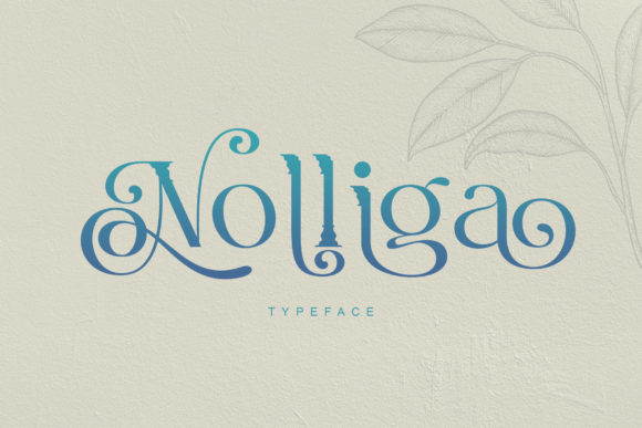 Nolliga: A Display Font That Elevates Small Business Branding