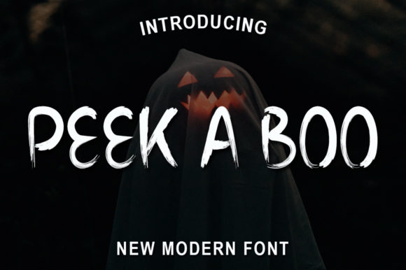 Peek a Boo: A Playful Display Font That Feels Like Handmade Magic