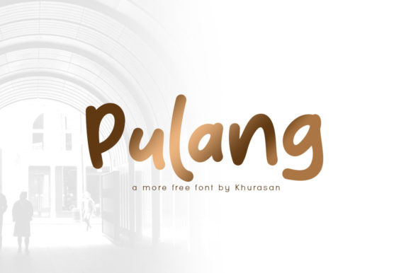 Pulang: A Modern Display Font for Small Business Branding