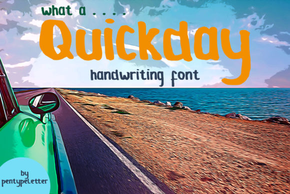 Quickday: A Friendly Display Font for Modern Web Projects
