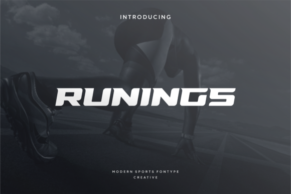 Runings: A Bold Display Font That Commands Attention Online