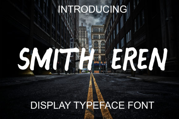 Smith Eren: A Joyful Display Font for Digital Brand Moments