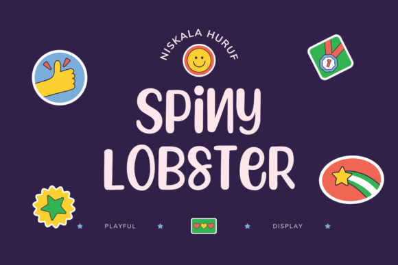 Spiny Lobster: A Friendly Display Font for Small Business Branding