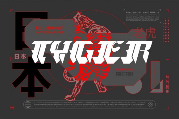 Tyger: A Bold, Unapologetic Display Font