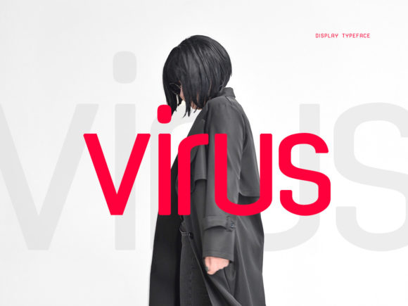 Virus: A Modern Display Font That Elevates Real Business Branding