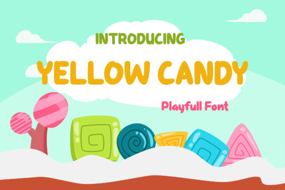 Yellow Candy: A Display Font That Delivers Playful Clarity